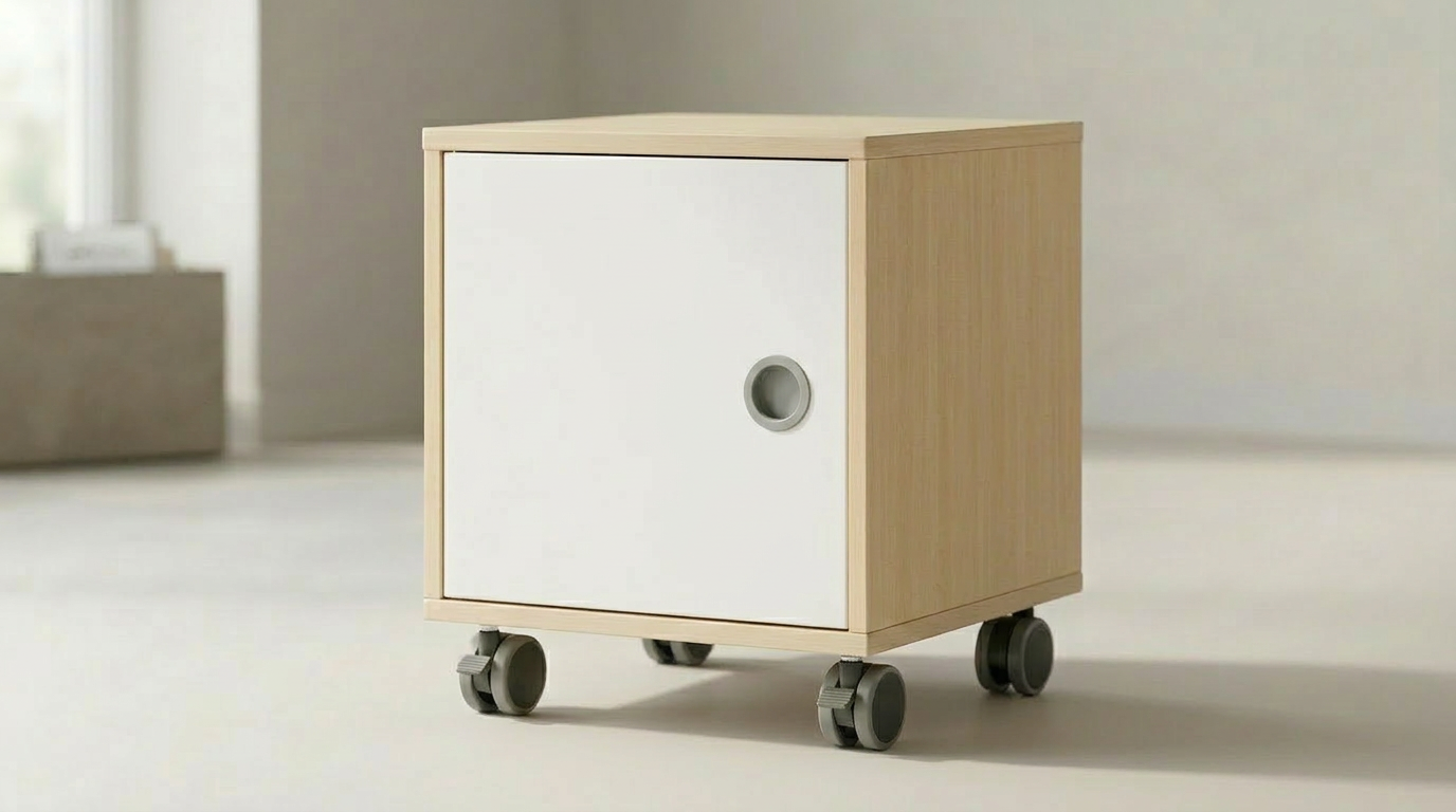 Würfel basic | Tür links mit Rollen