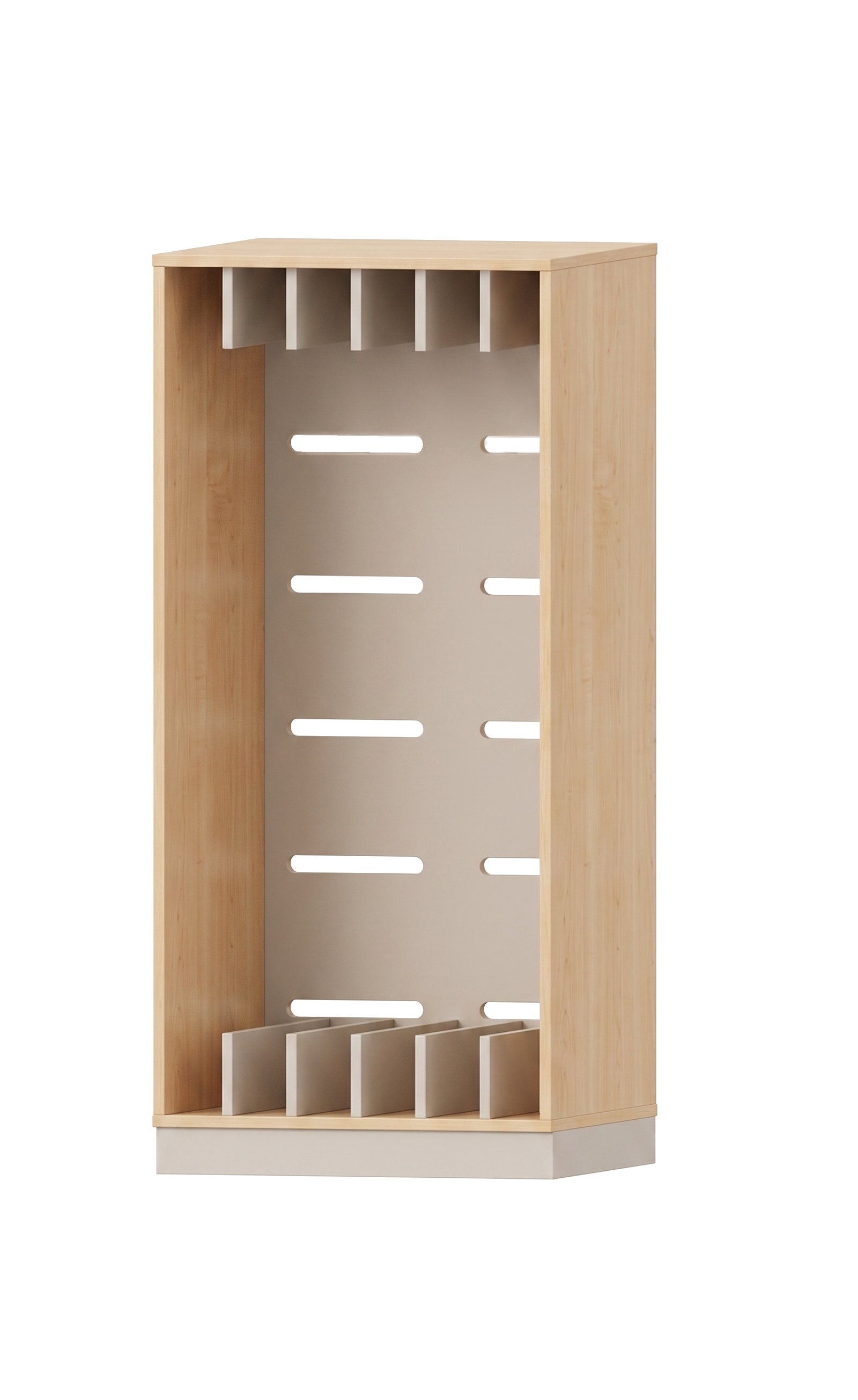 Liegepolsterregal | für 6 Polster - Basic | 70 x 159 x 67 cm