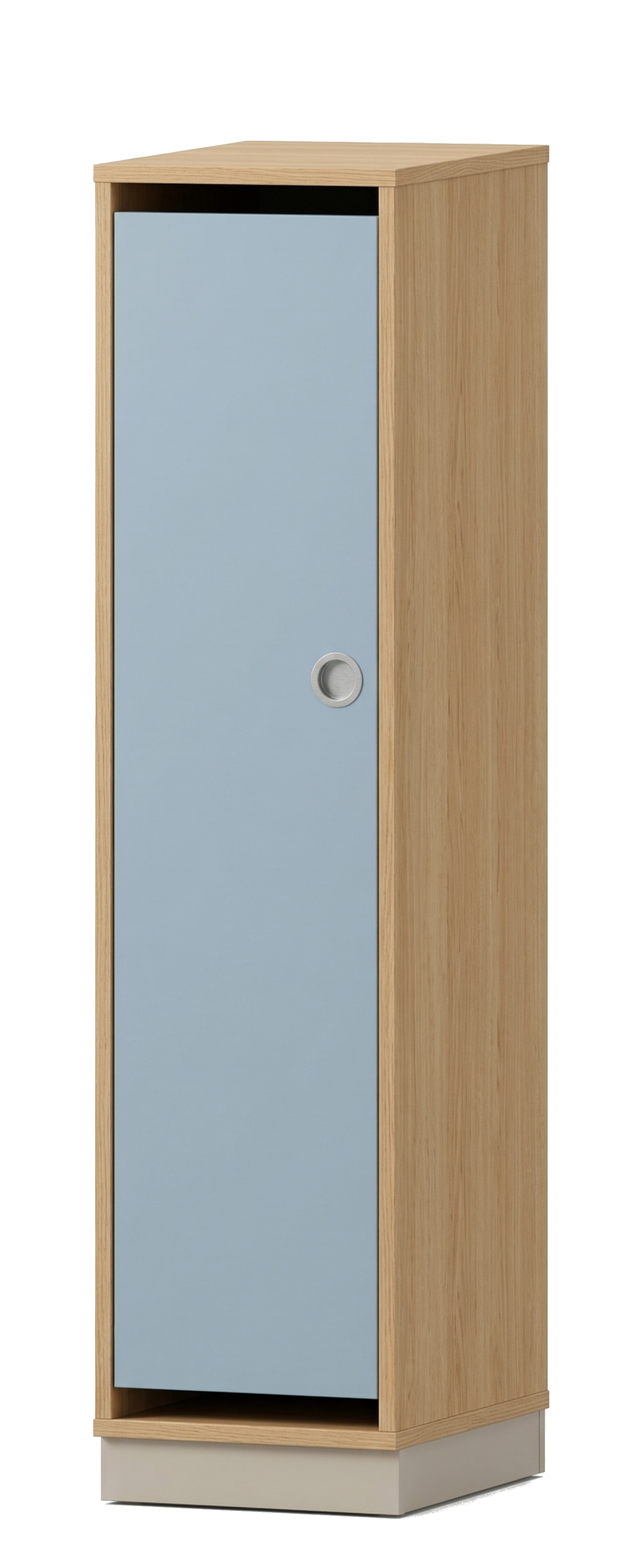 Bettzeugschrank | 6 Fächer, Tür links -  Basic | 36 x 159 x 67 cm