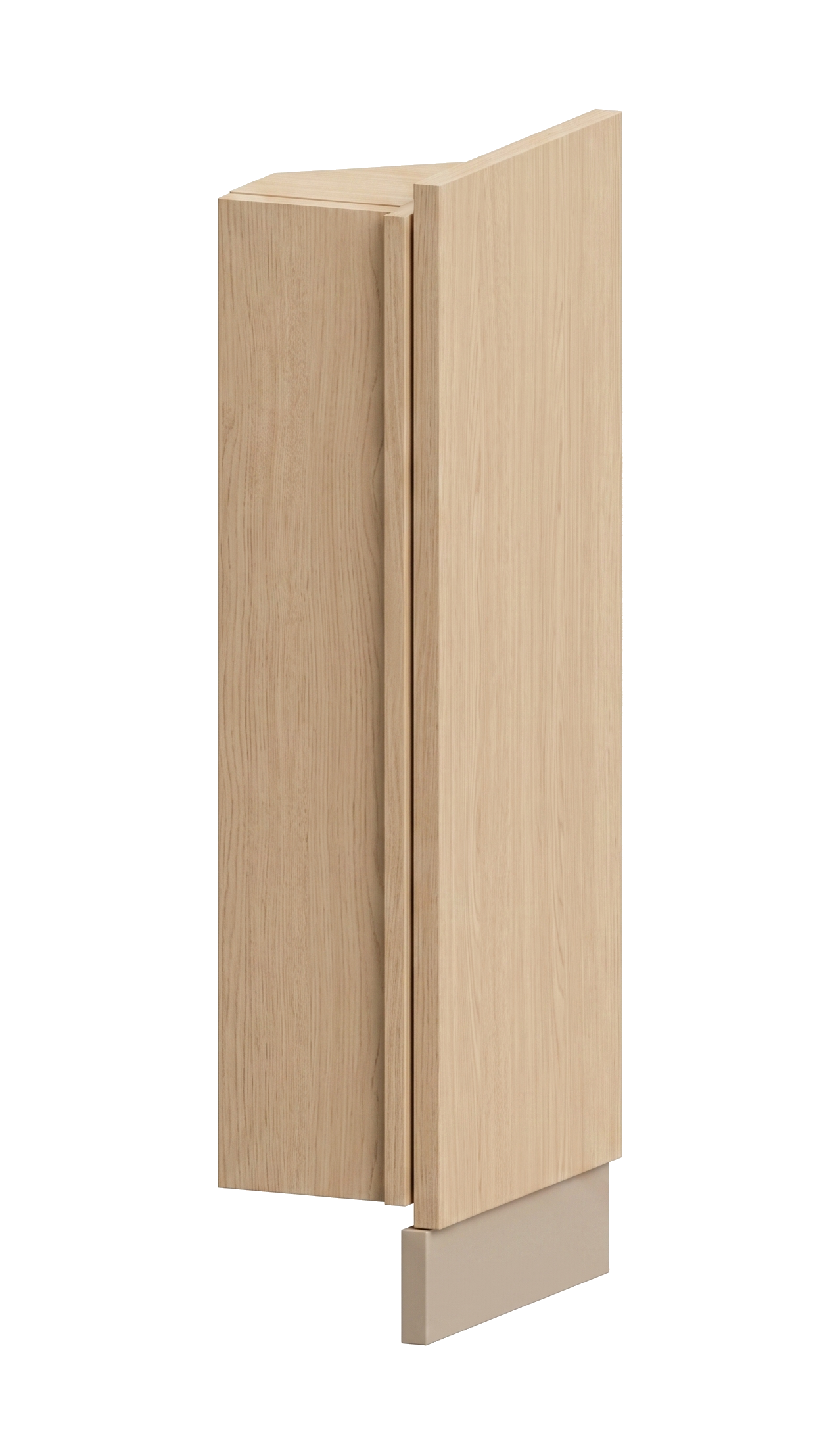 Blendseite für Wickelanlage links | 15 x 84 x 30 cm