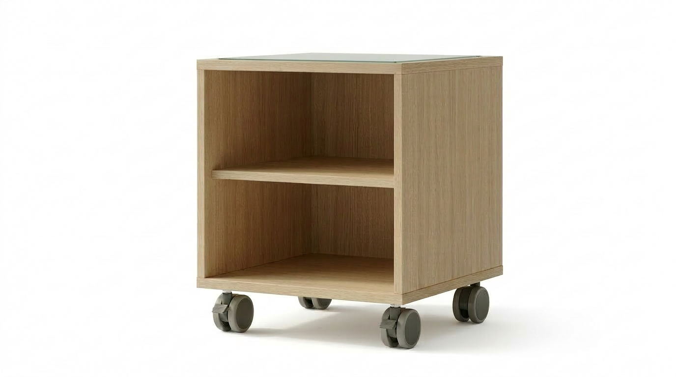 Würfel | mit Fachboden und Rollen